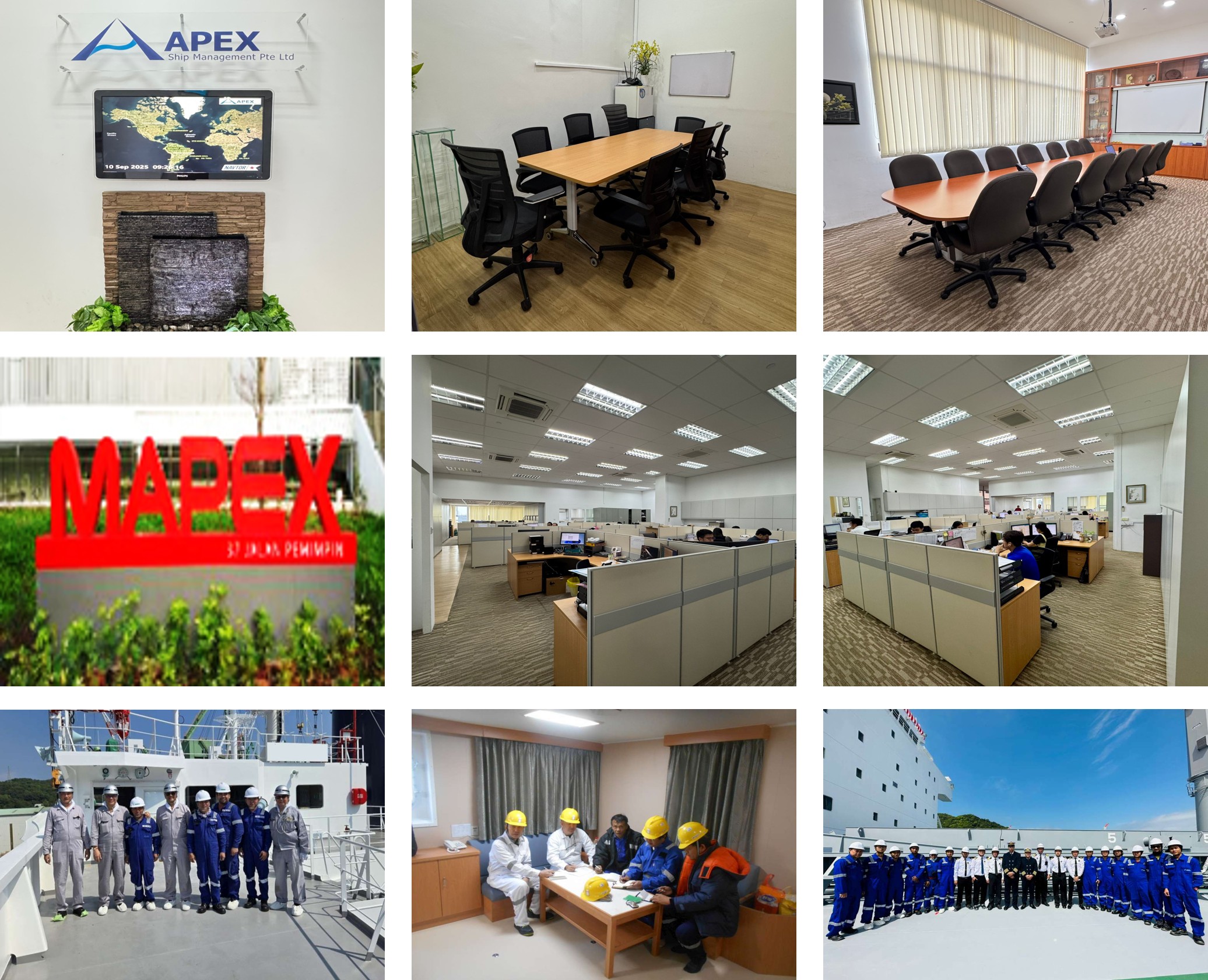 Apex Ship Management – Singapore head office